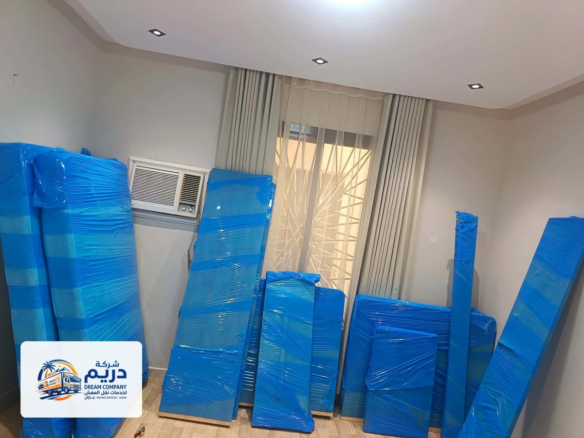 تجهيز غرف النوم للشحن والنقل بالعارضة